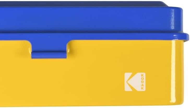 image:imageKODAK 120135 Film Case for 8 Rolls of 120 Films 10 Rolls of 35mm Films Retro Steel Case to Sort amp Safeguard Film Olive Film is not IncludedBlue