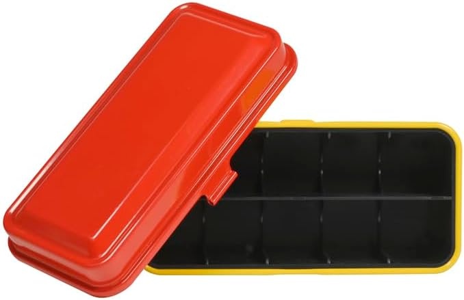 image:imageKODAK 120135 Film Case for 8 Rolls of 120 Films 10 Rolls of 35mm Films Retro Steel Case to Sort amp Safeguard Film Olive Film is not IncludedRed