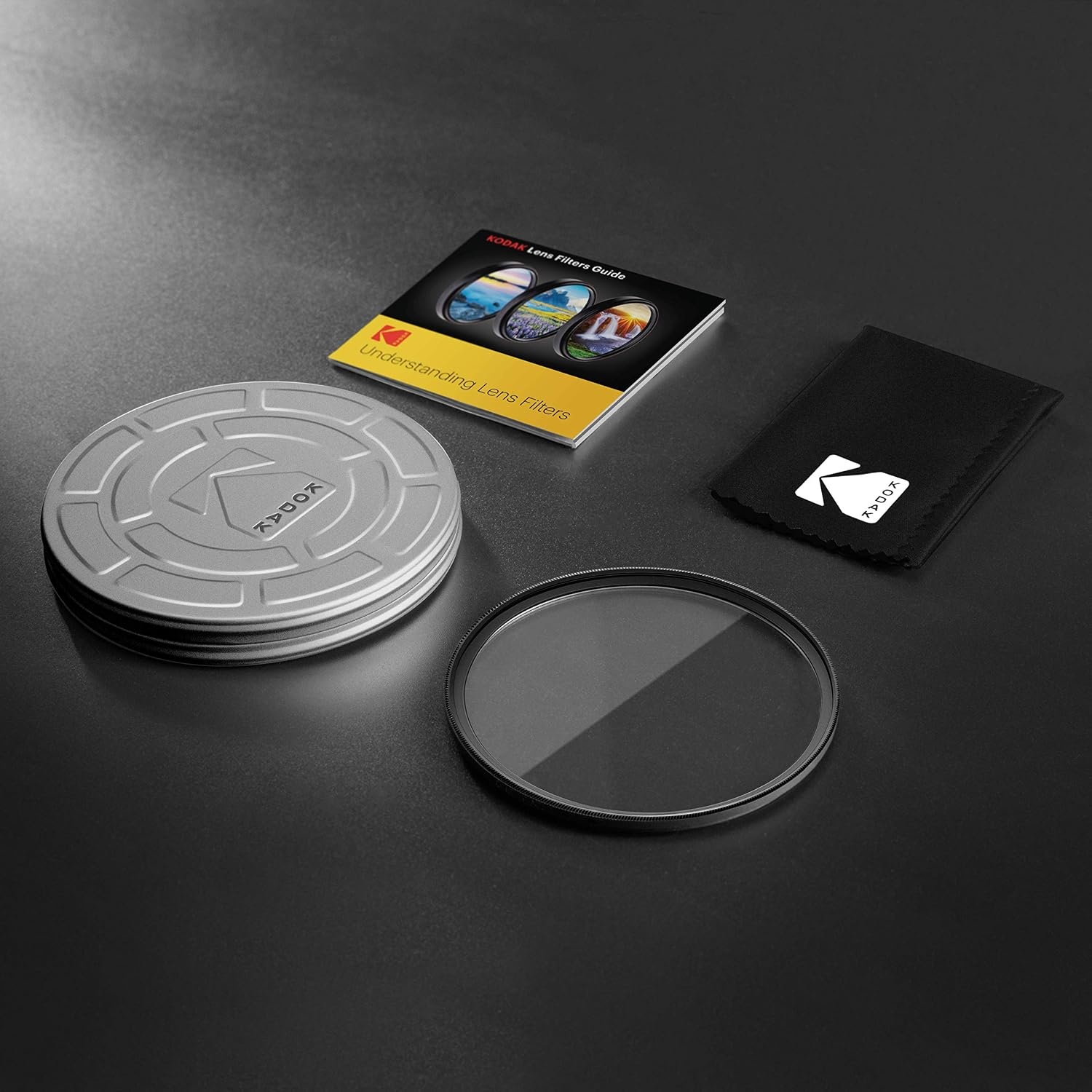 image:imageKODAK 37mm UV Filter German Schott Glass Premium Ultraviolet Filter Slim 18Layer Polished Coating Absorbs Atmospheric Haze Protects Lens amp Improves Sharpness amp Contrast 99 Light Transmittance37MM