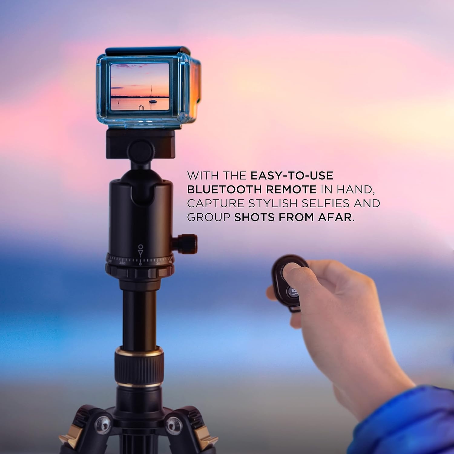 image:imageKODAK 63Inch 2in1 Tripod amp Monopod Bluetooth Remote