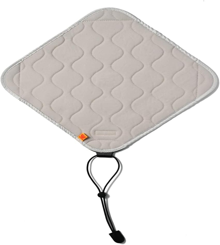 image:imageKODAK Camera Wrap Size M 31x31cm WaterResistant AntiScratching and DustFree Protective Cloth for Mirrorless Camera Compact Camera Prime Lens Light Grey ONE ItemLight Grey