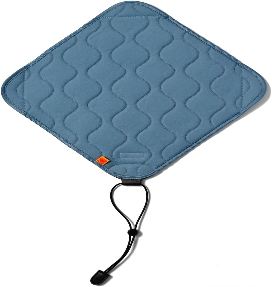 image:imageKODAK Camera Wrap Size M 31x31cm WaterResistant AntiScratching and DustFree Protective Cloth for Mirrorless Camera Compact Camera Prime Lens Light Grey ONE ItemSteel Blue