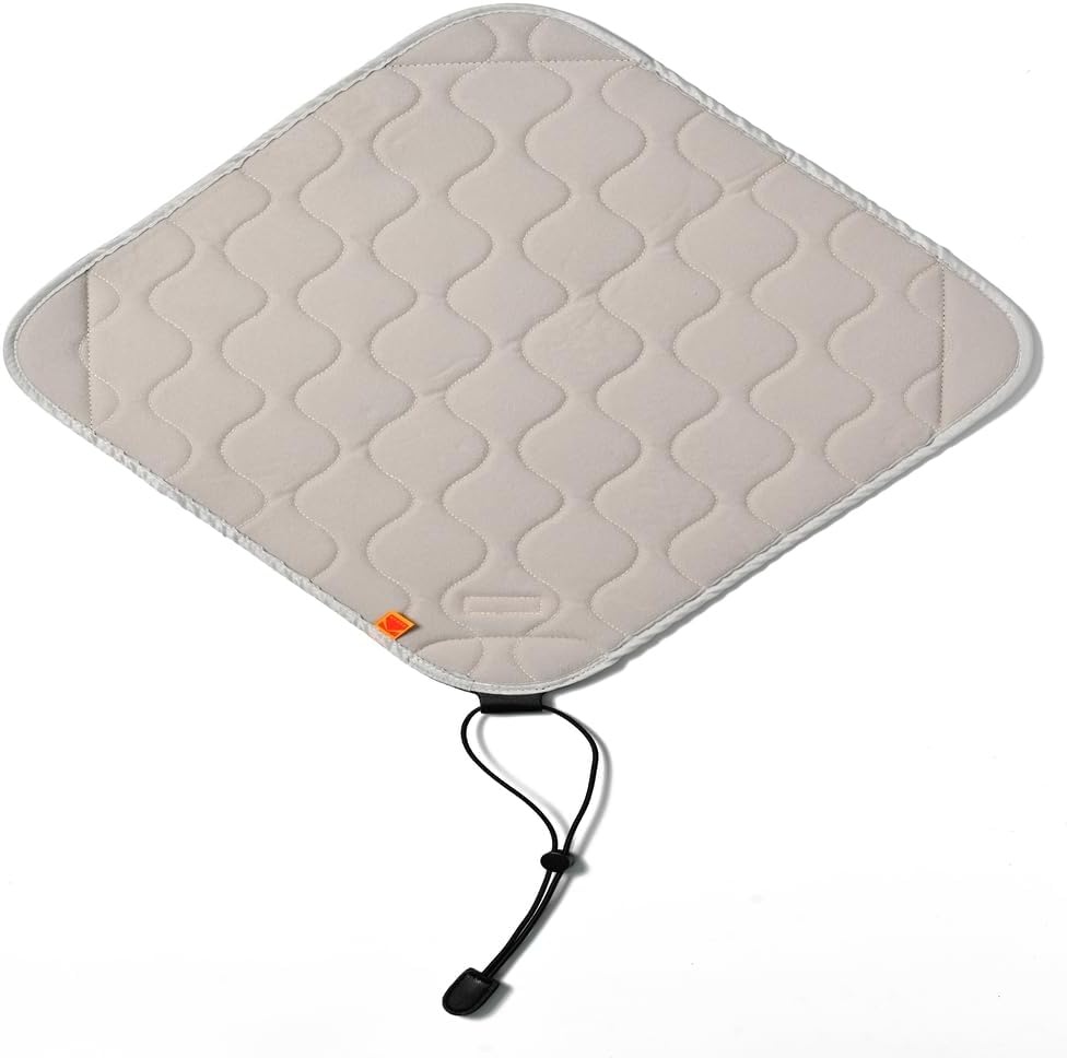 image:imageKODAK Camera Wrap Size M 31x31cm WaterResistant AntiScratching and DustFree Protective Cloth for Mirrorless Camera Compact Camera Prime Lens Light Grey ONE ItemLight Grey