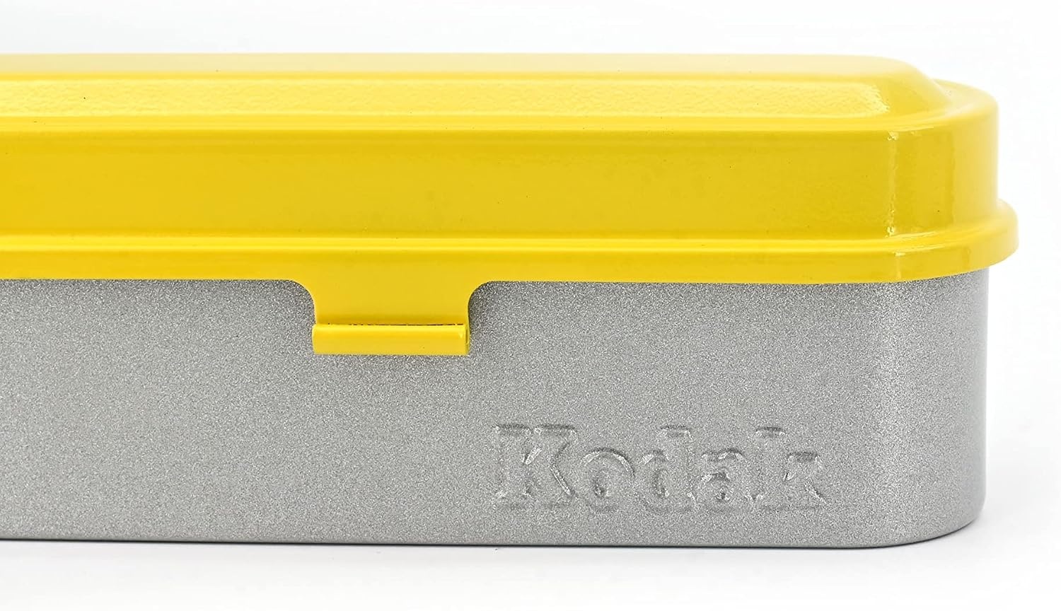 image:imageKODAK Film Case for 5 Rolls of 35mm Films Compact Retro Steel Case to Sort and Safeguard Film Rolls Blue Film is not IncludedYellow