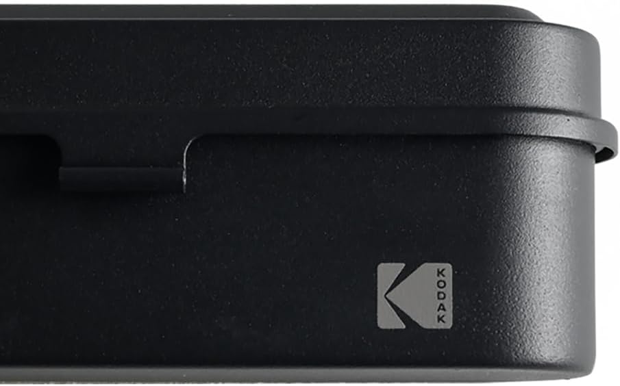 image:imageKODAK Film Case for 5 Rolls of 35mm Films Compact Retro Steel Case to Sort and Safeguard Film Rolls Film is not Included RedBlack