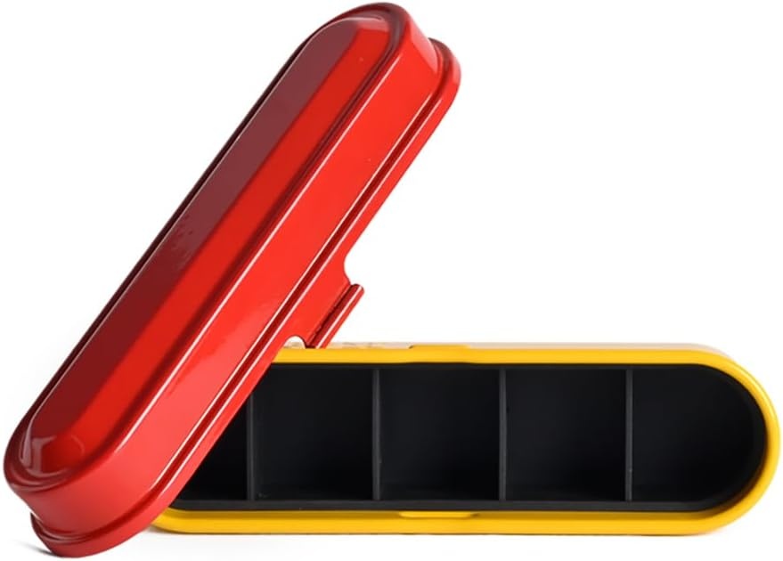 image:imageKODAK Film Case for 5 Rolls of 35mm Films Compact Retro Steel Case to Sort and Safeguard Film Rolls Film is not Included RedRed