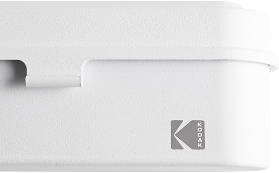 image:imageKODAK Film Case for 5 Rolls of 35mm Films Compact Retro Steel Case to Sort and Safeguard Film Rolls Film is not Included RedWhite