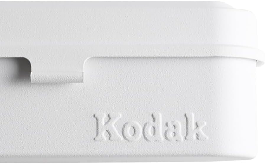 image:imageKODAK Film Case for 5 Rolls of 35mm Films Compact Retro Steel Case to Sort and Safeguard Film Rolls Film is not Included RedWhite