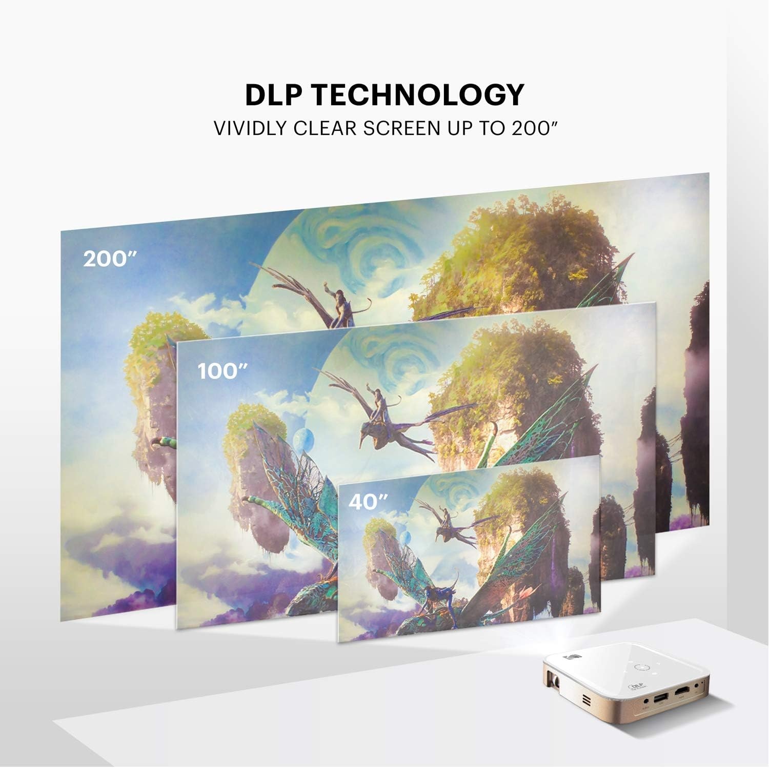 image:imageKODAK Luma 350 Smart Projector WiFi Bluetooth Soft Case