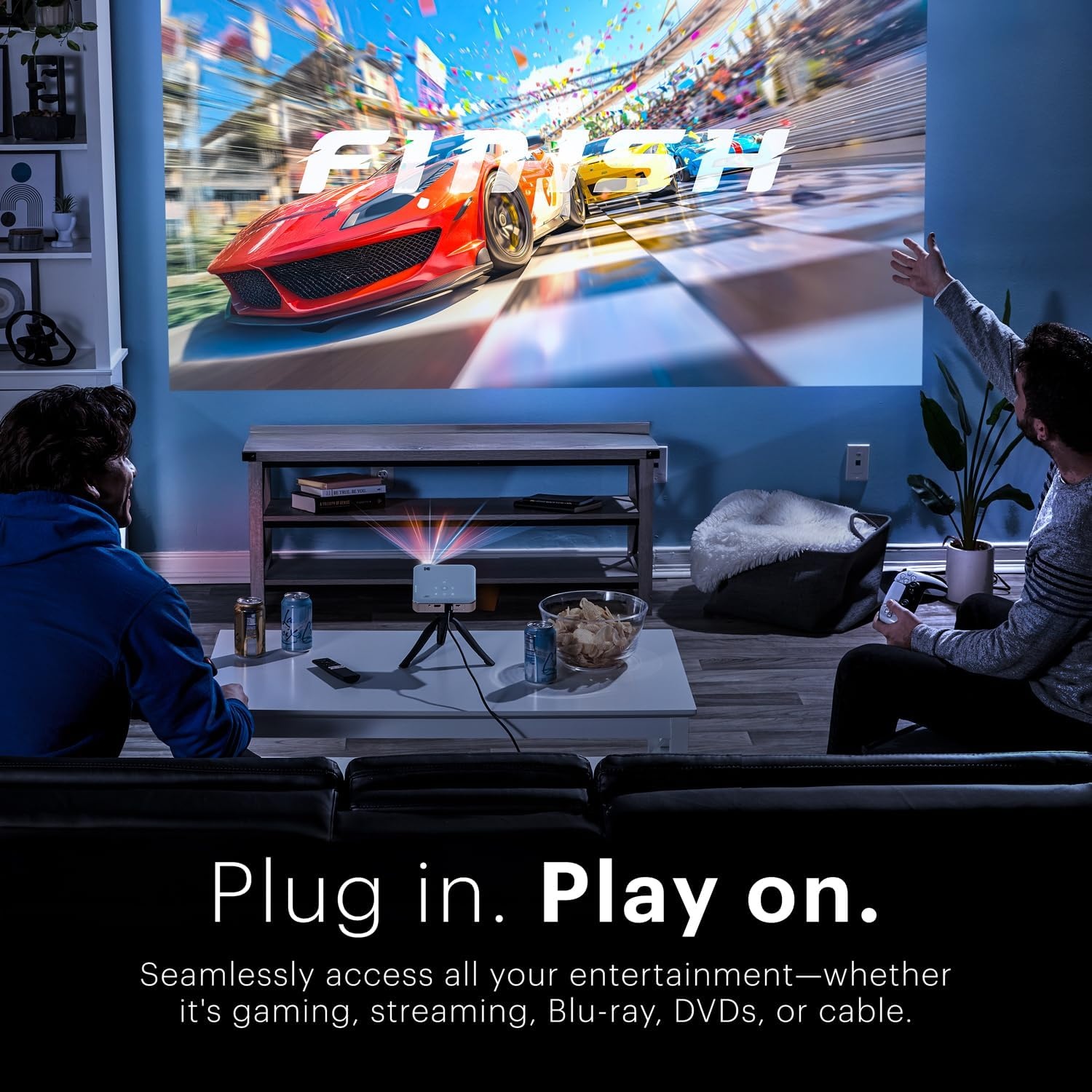 image:imageKODAK Luma 500 Mini Projector Movie Projector Google TV WhiteWhite