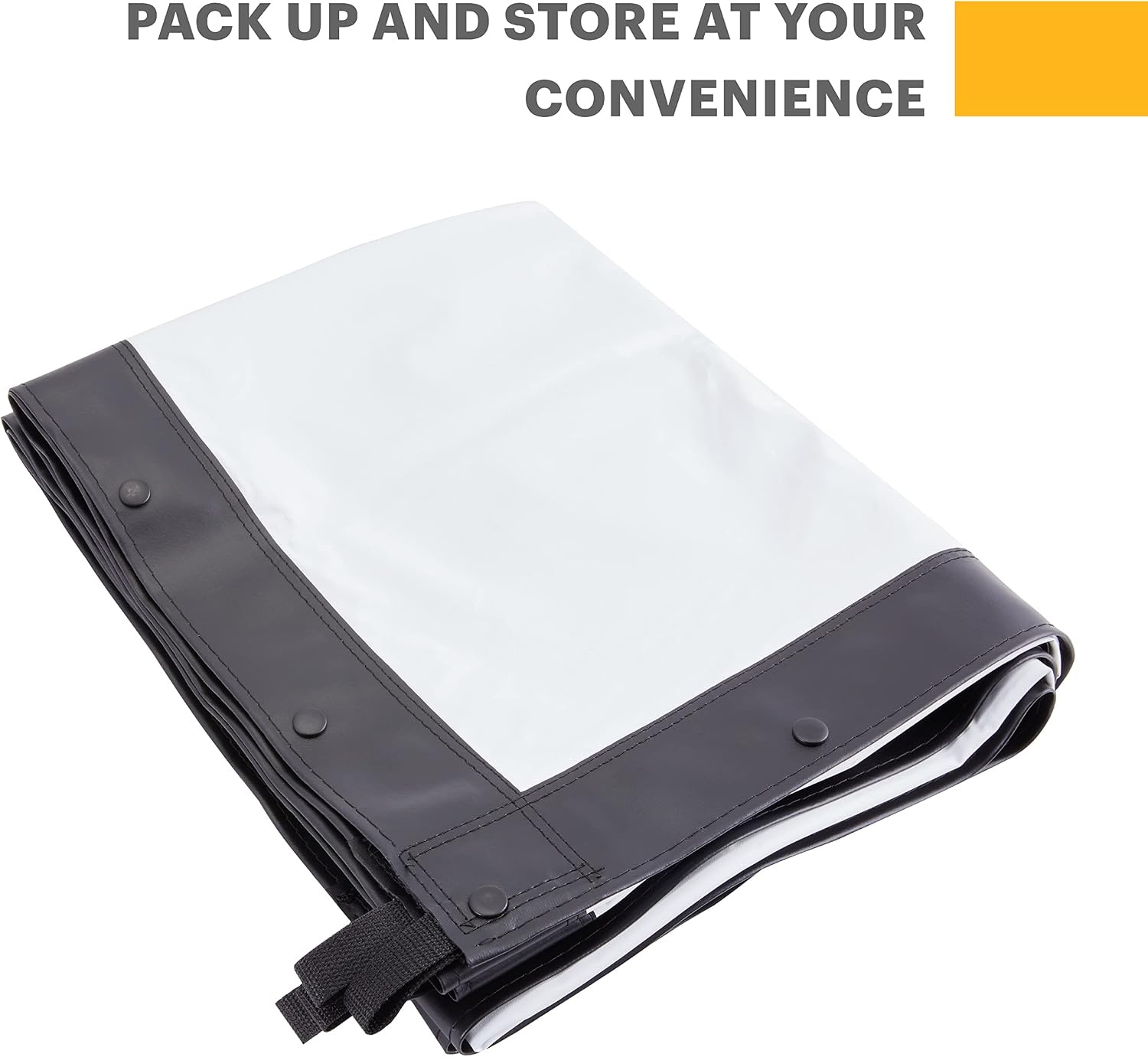 image:imageKODAK Outdoor Projector Screen 120Inch Fast Fold Gray150 White