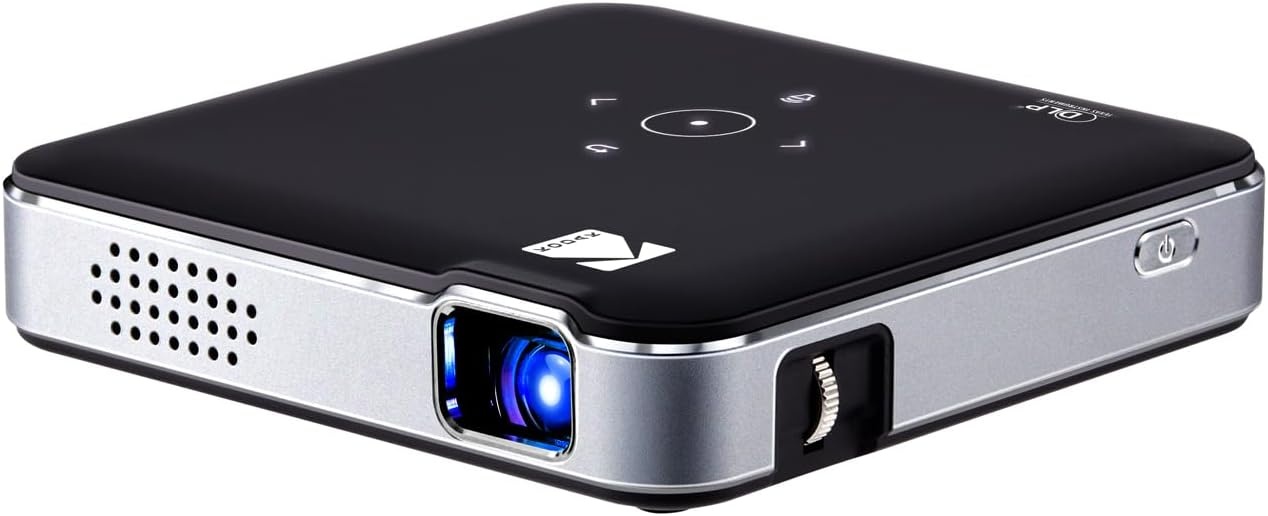 image:imageKODAK Portable Mini Projector with Screen Luma 150 Kit Type 4 WhiteBlack