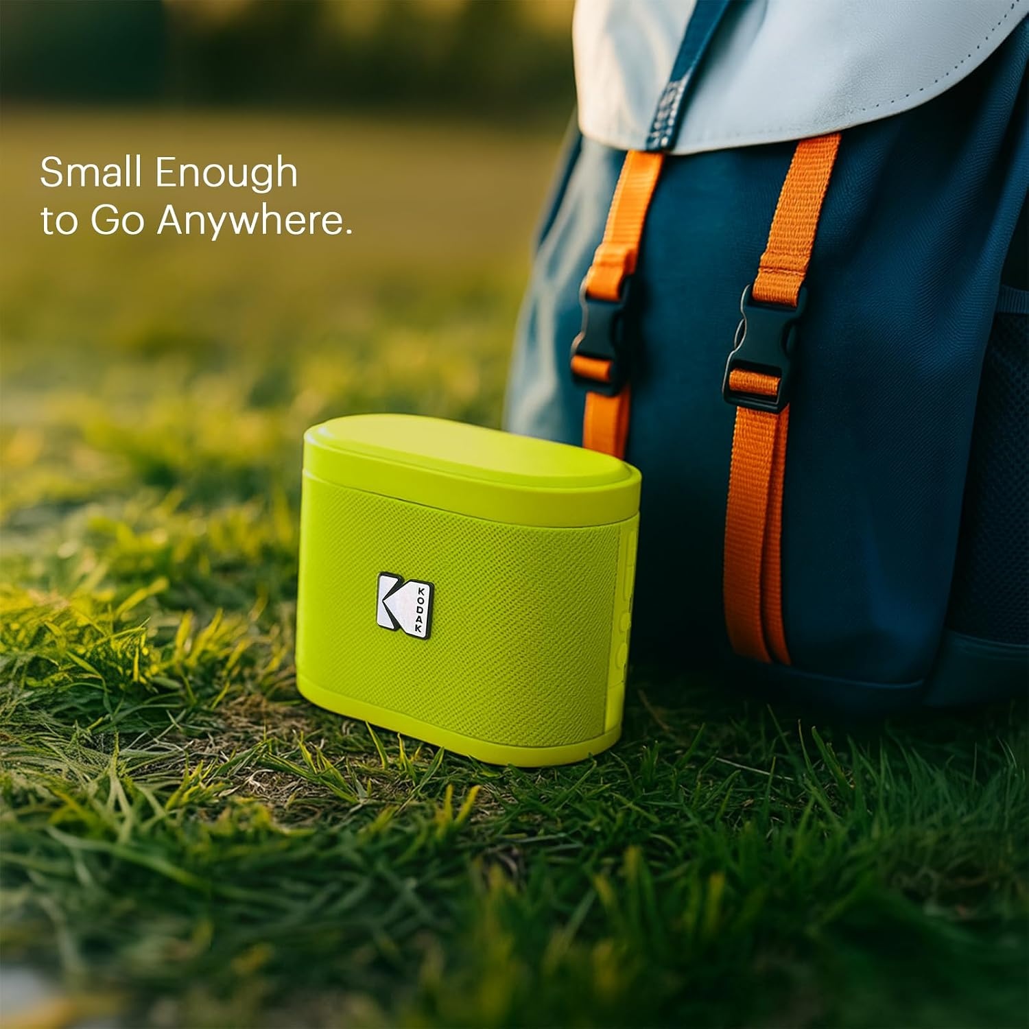 image:imageKODAK SOUNDBRIX Magnetic Splittable Bluetooth Speaker Wireless Portable Bluetooth Speaker with 4 Speaker Pairing Sound and 5H Playtime Water Resistant for Home Outdoor for Men WomenYellin Yellow