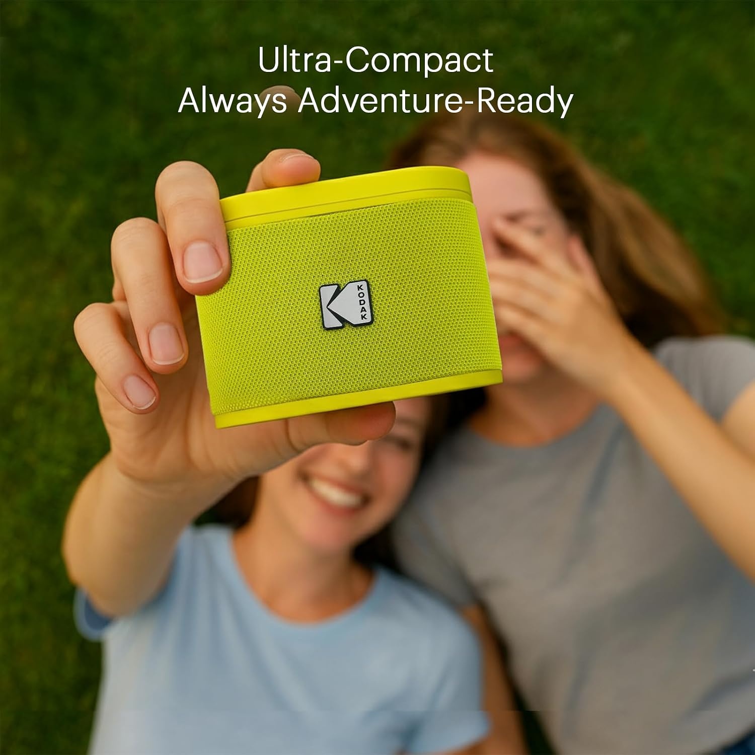 image:imageKODAK SOUNDBRIX Magnetic Splittable Bluetooth Speaker Wireless Portable Bluetooth Speaker with 4 Speaker Pairing Sound and 5H Playtime Water Resistant for Home Outdoor for Men WomenYellin Yellow