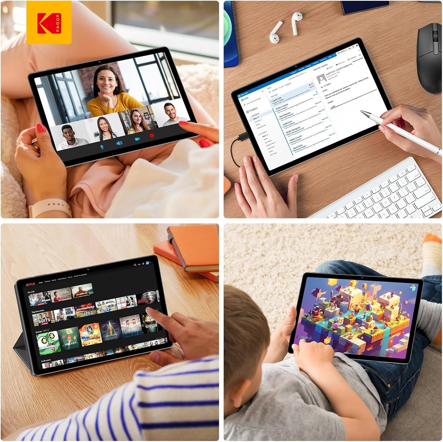 image:imageKODAK Tablet K11 11 FHD 128GB Android Tablet 123456