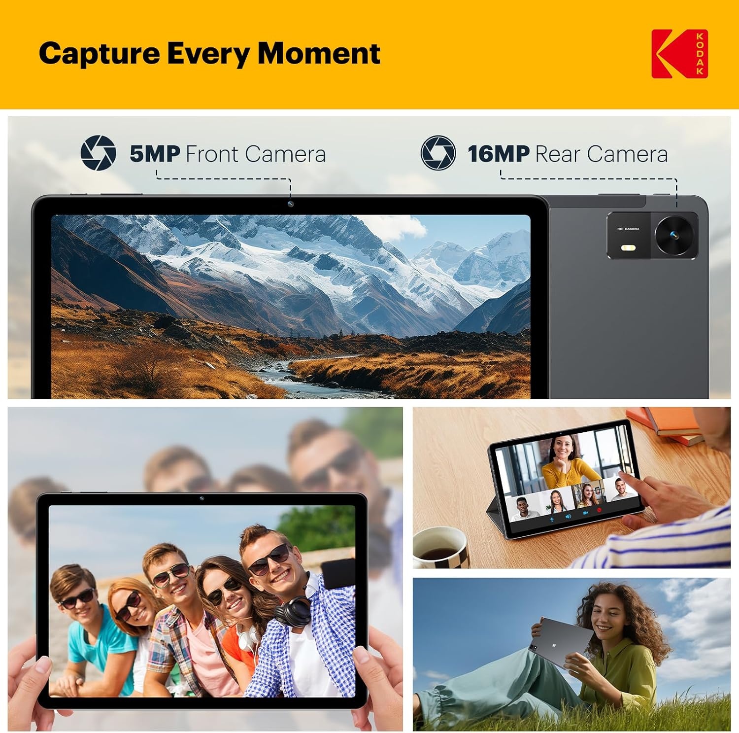 image:imageKODAK Tablet K11 11 FHD 128GB Android Tablet OctaCore 1920 1200 FHD Display123456
