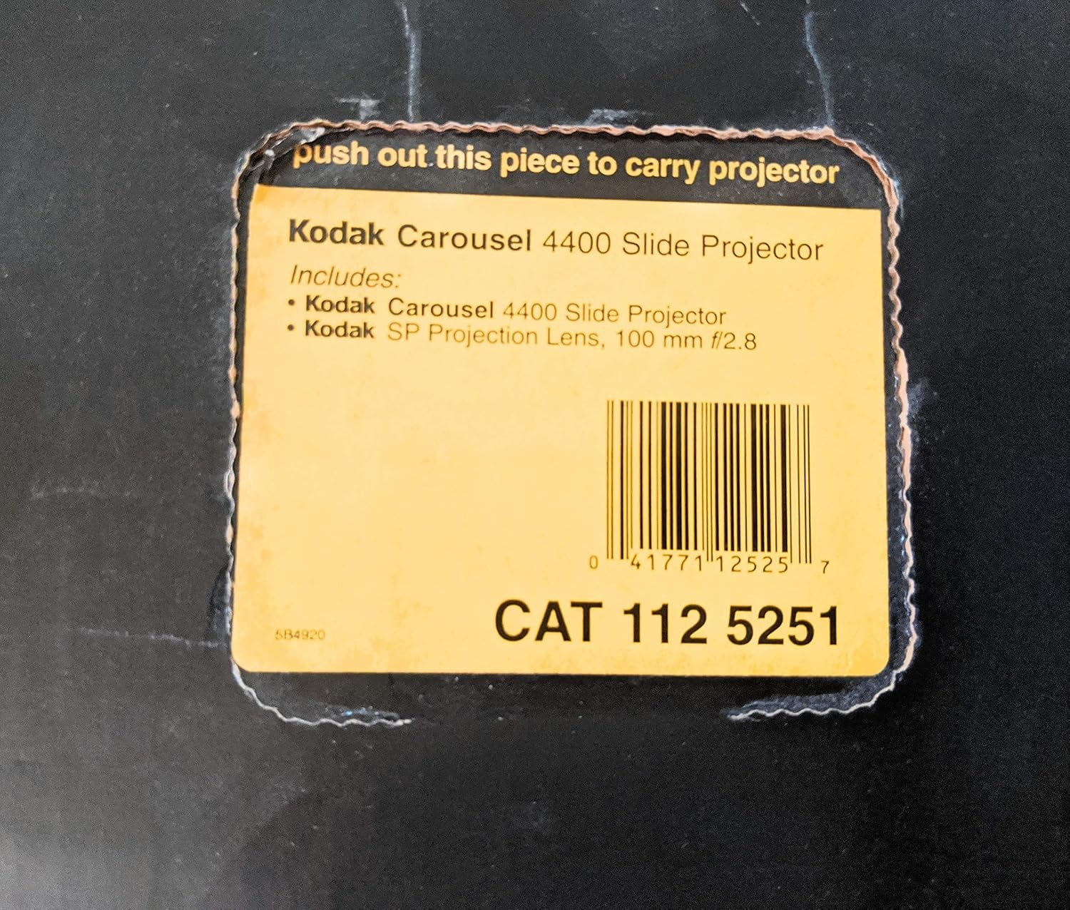 image:imageKodak BC4404 Carousel 4400 Projector