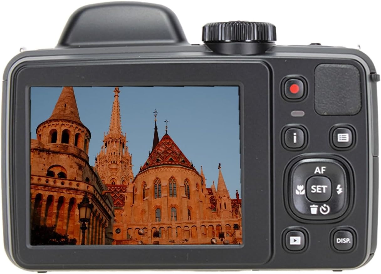 image:imageKodak PIXPRO AZ425 20MP 42x Zoom Vlogging Digital Camera White BundleBlack