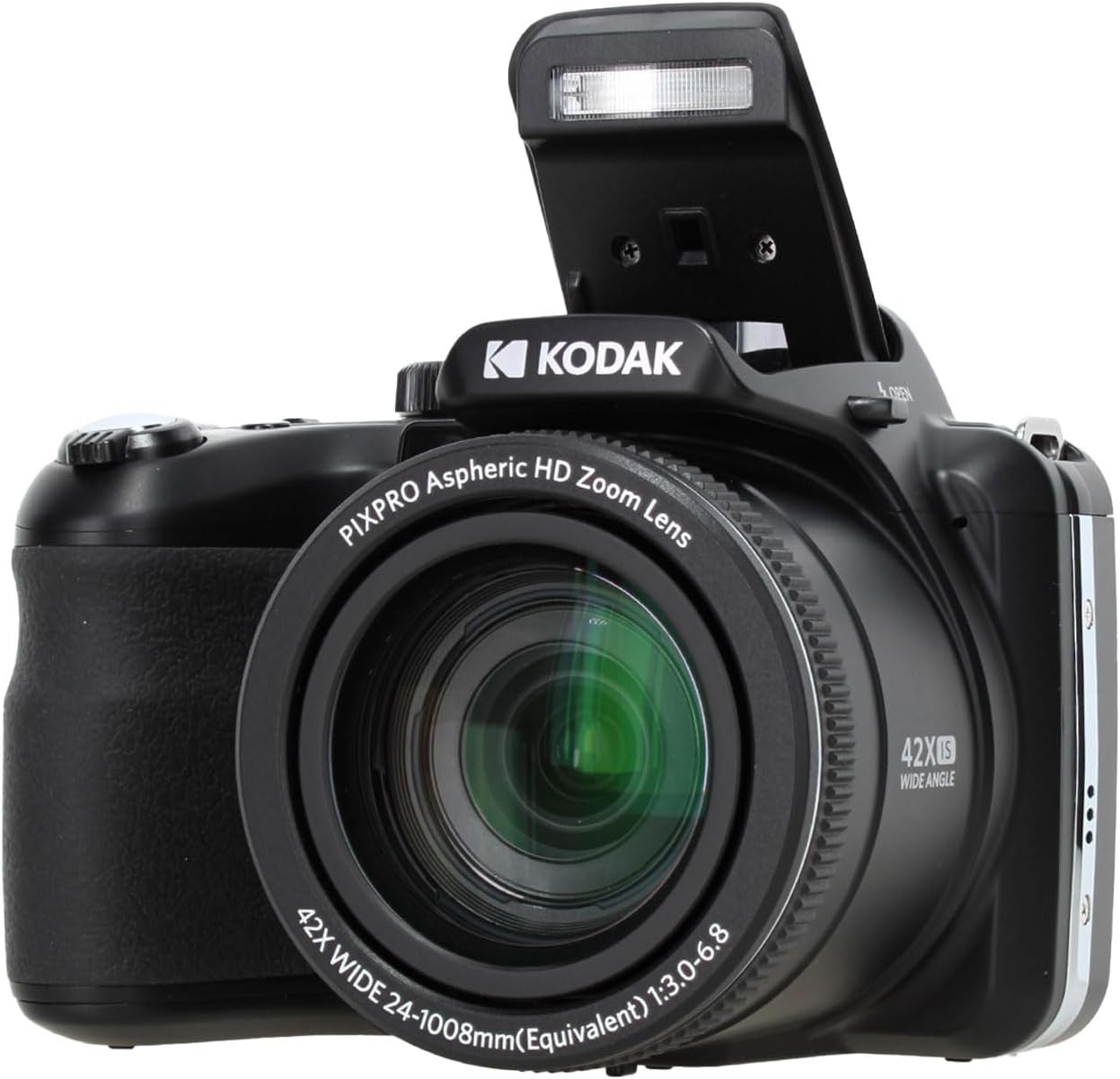 image:imageKodak PIXPRO AZ425 20MP 42x Zoom Vlogging Digital Camera White BundleBlack