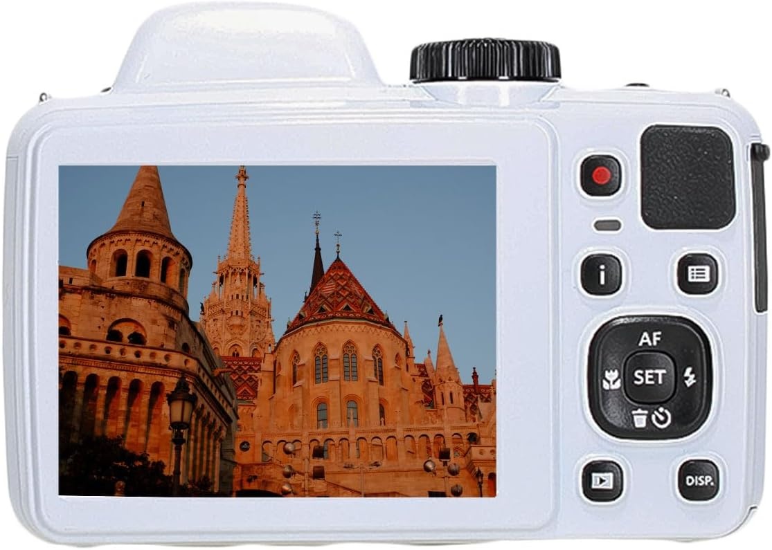 image:imageKodak PIXPRO AZ425 20MP 42x Zoom Vlogging Digital Camera White BundleWhite