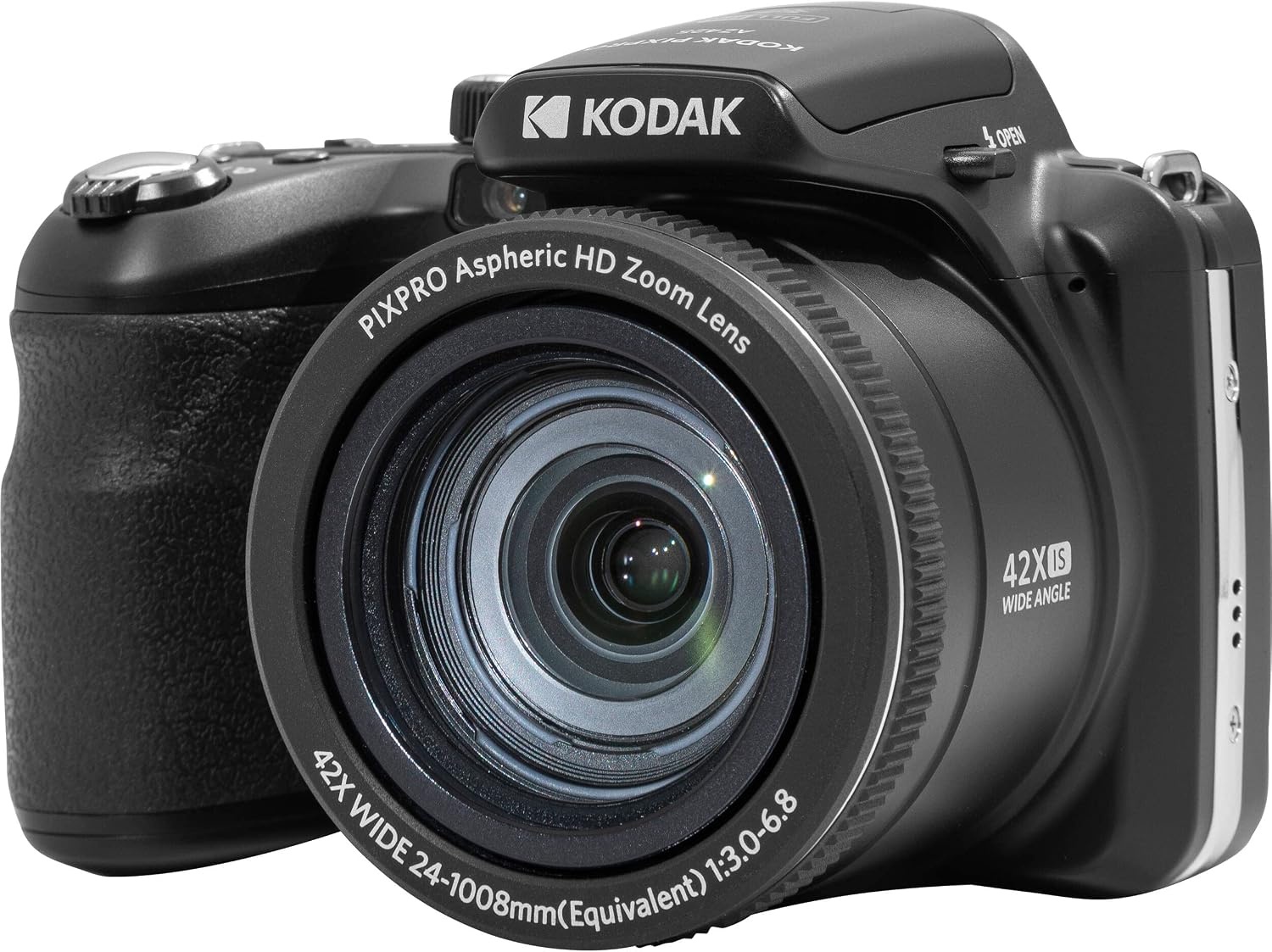 image:imageKodak PIXPRO AZ425 Digital Camera Bundle with 64GB Memory Card Camera Case Black USB Card Reader Table Tripod Accessories BlackBlack