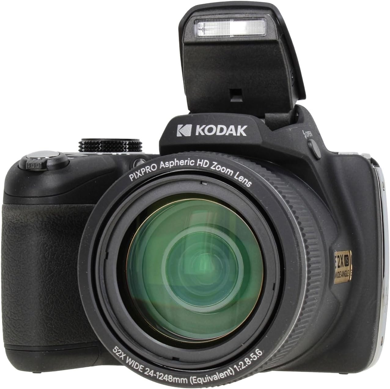 image:imageKodak PIXPRO AZ528 16MP 52x Zoom Vlogging Digital Camera Black Bundle