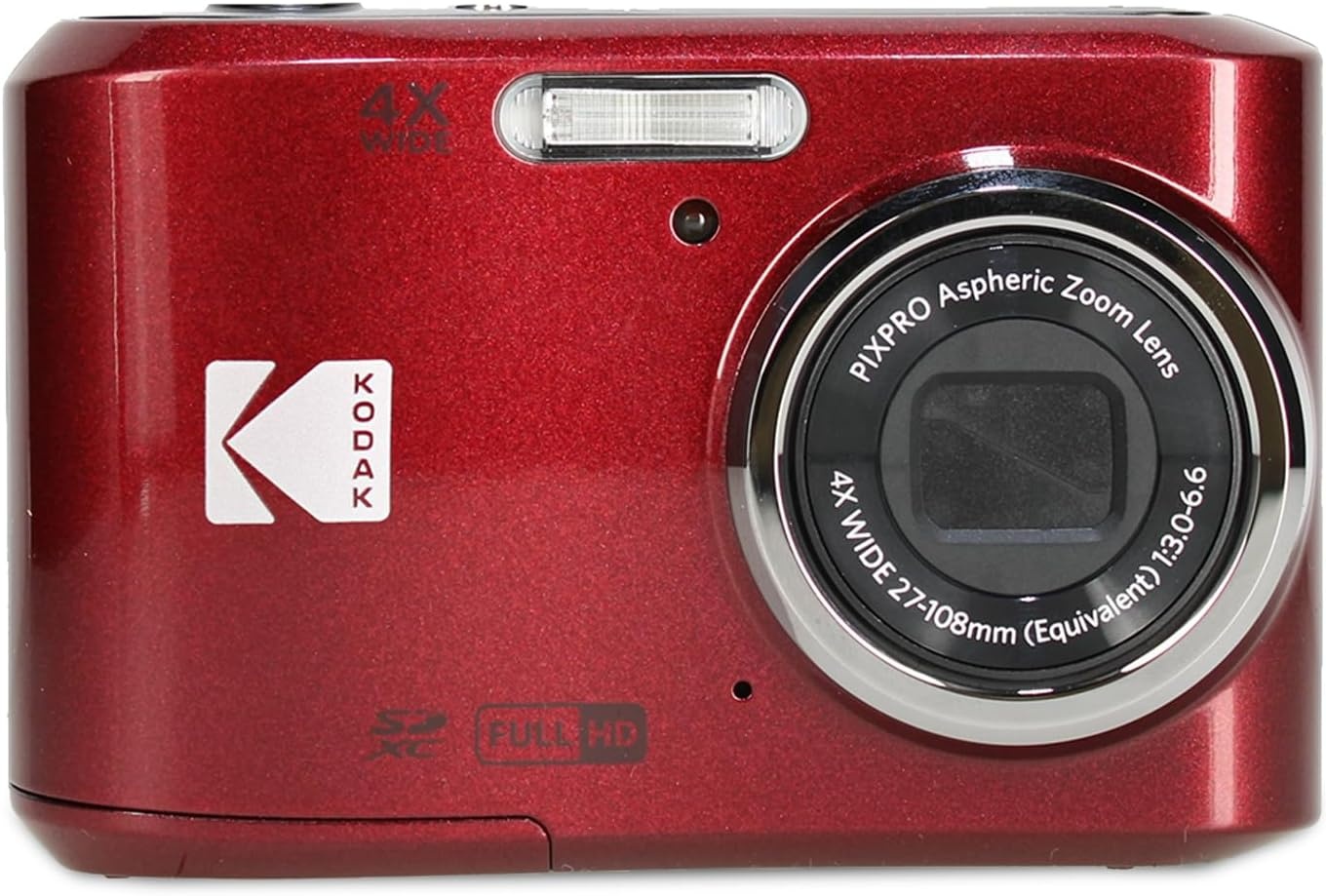 image:imageKodak PIXPRO FZ45 Digital Camera Red Bundle