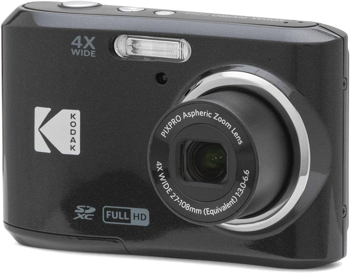 image:imageKodak PIXPRO FZ45 Friendly Zoom 16MP Full HD Digital Camera Bundle with 32GB Memory Card and Camera Bag Flexible Tripod and Card Reader RedBlack