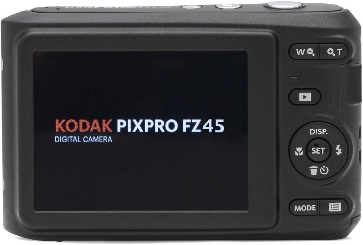 image:imageKodak PIXPRO FZ45 Friendly Zoom 16MP Full HD Digital Camera Bundle with 32GB Memory Card and Camera Bag Flexible Tripod and Card Reader RedBlack