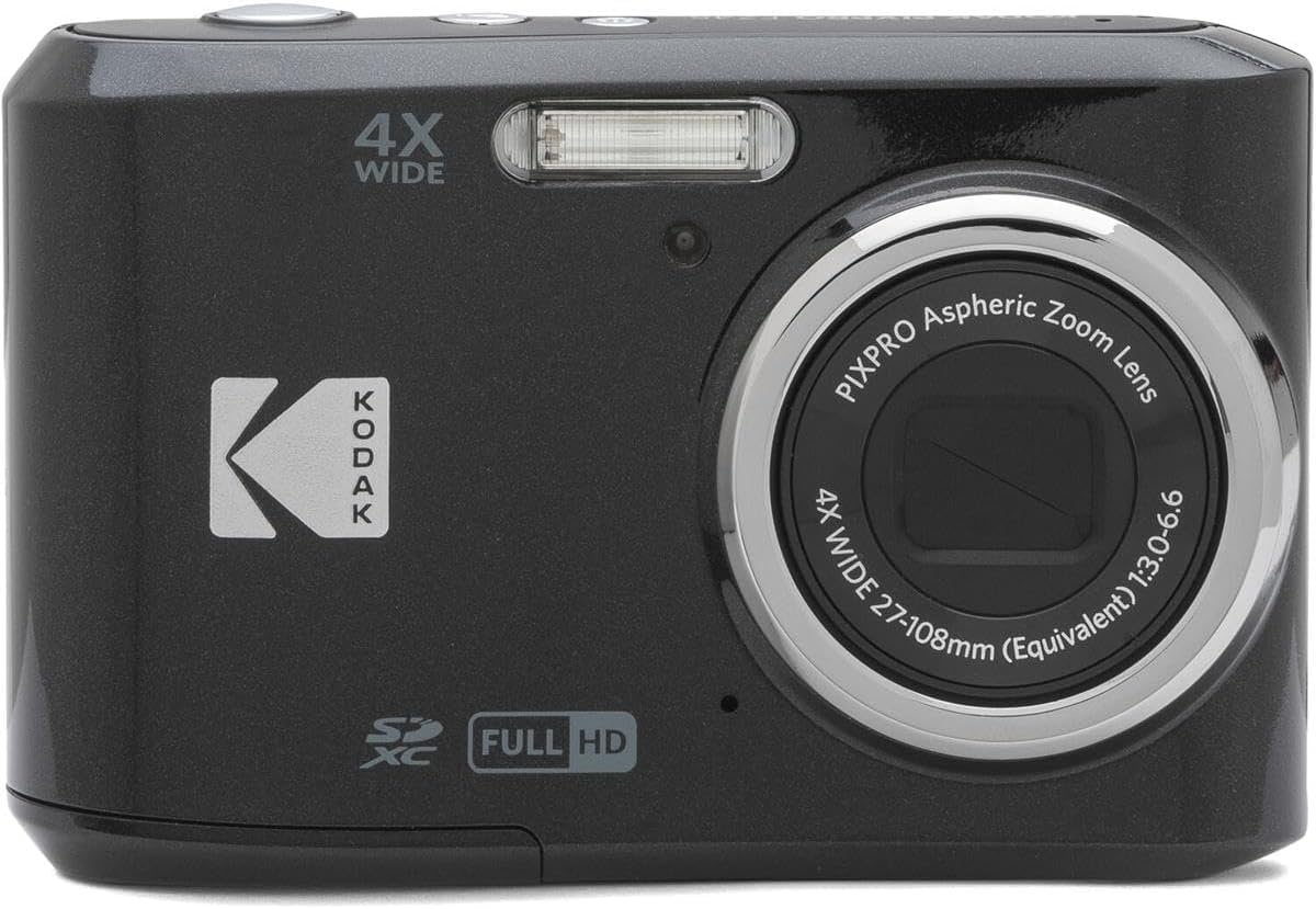 image:imageKodak PIXPRO FZ45 Friendly Zoom 16MP Full HD Digital Camera Bundle with 32GB Memory Card and Camera Bag Flexible Tripod and Card Reader RedBlack