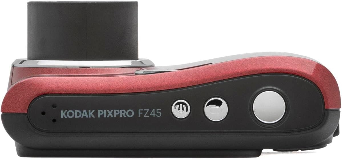 image:imageKodak PIXPRO FZ45 Friendly Zoom 16MP Full HD Digital Camera Bundle with 32GB Memory Card and Camera Bag Flexible Tripod and Card Reader RedRed