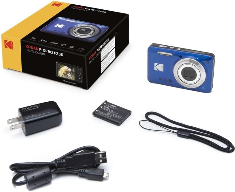image:imageKodak PIXPRO FZ55 Digital Camera BlueBlue