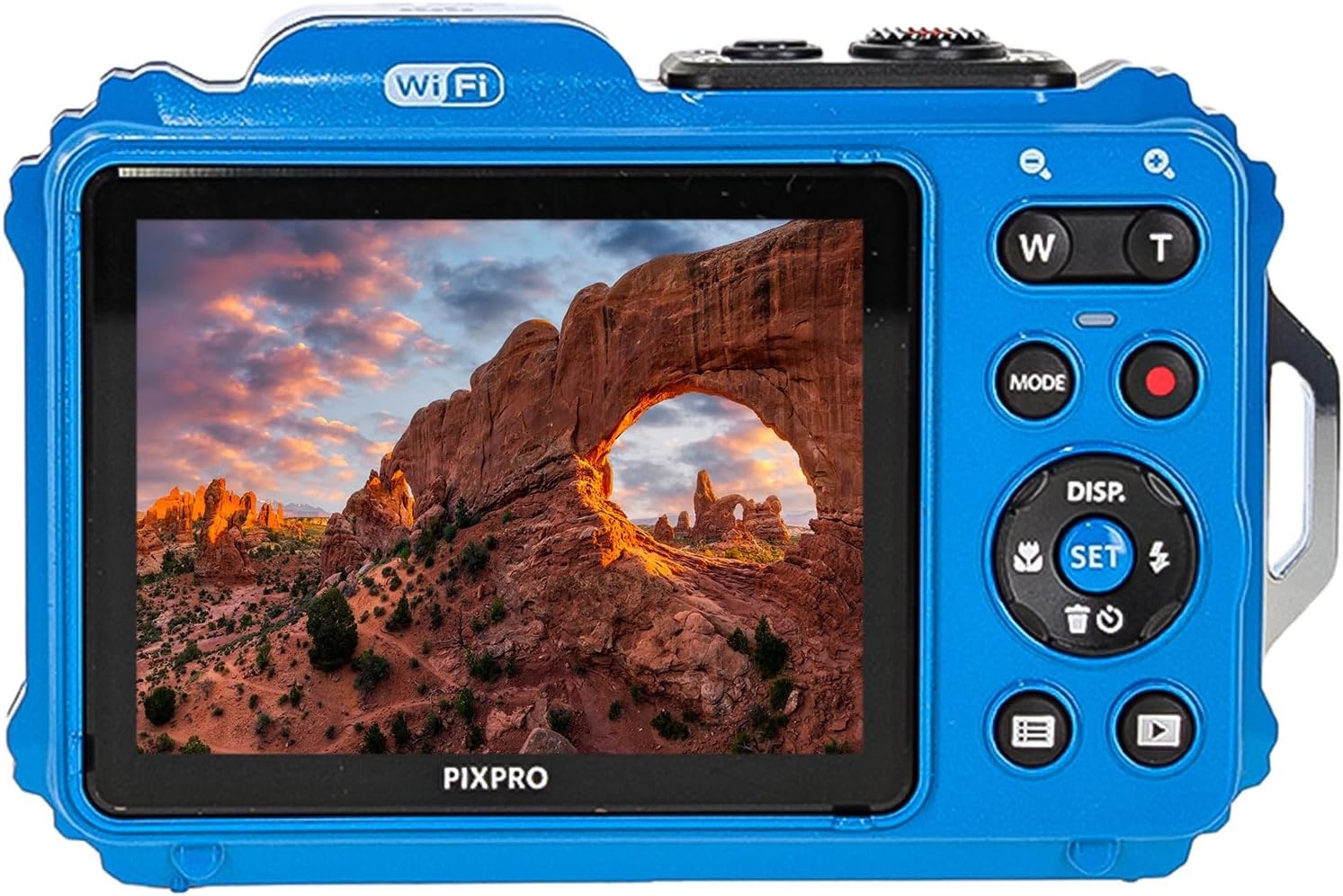 image:imageKodak PIXPRO WPZ2 16MP 4X Zoom Digital Camera Red BundleBlue
