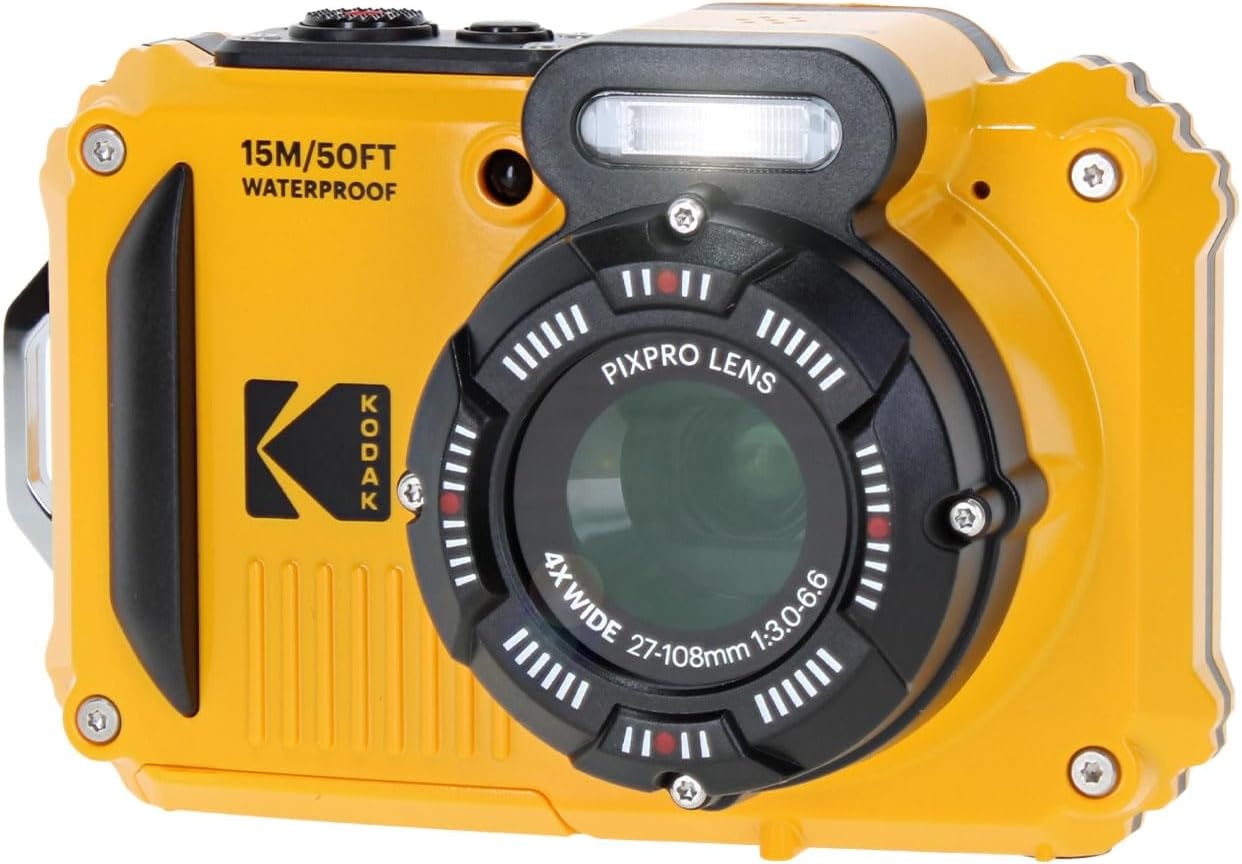 image:imageKodak PIXPRO WPZ2 16MP 4X Zoom Digital Camera Red BundleYellow