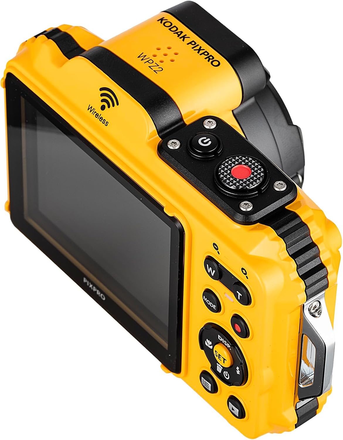 image:imageKodak PIXPRO WPZ2 Digital Camera Yellow Waterproof Shockproof amp Dustproof Camera with 16MP Sensor 1080p Video amp 4X Optical Zoom for Travel amp Outdoor use 32GB Card Vlogger Tripod More