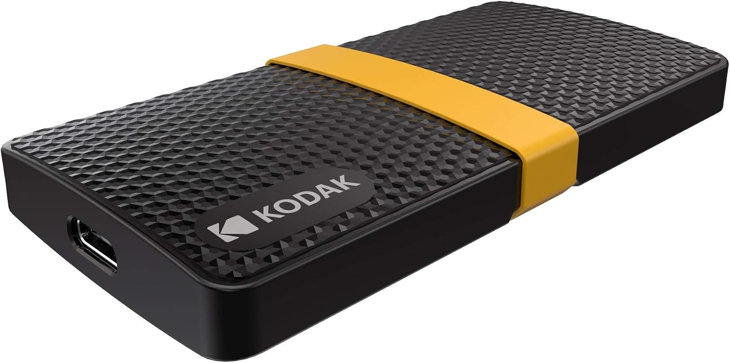 image:imageKodak Portable SSD X200 1TB with USBC 31 Gen 2 10 Gbps1TB