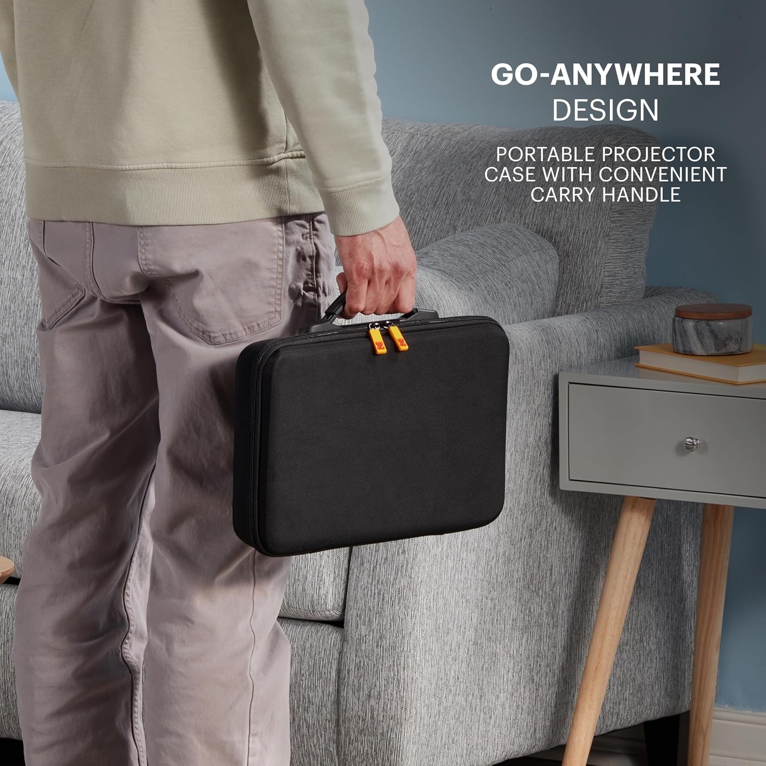 image:imageKodak Protective Hard Case for Luma 400450500 Portable Projectors EVA Travel Carrying Case with Compartments for Accessories