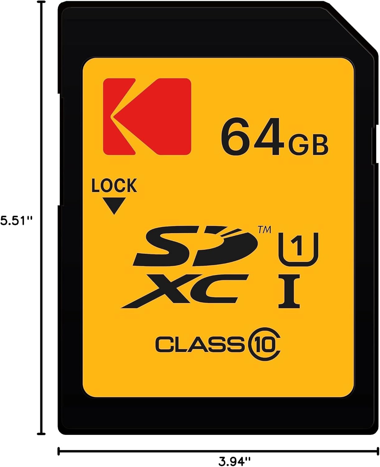 image:imageKodak SDHC Card 32GB UHSI U1 V10 Premium up to 85MBs Read Speed for Full HD Video and HighResolution Pictures Compatible with SDHC Standard EKMSD32GHC10K64GB