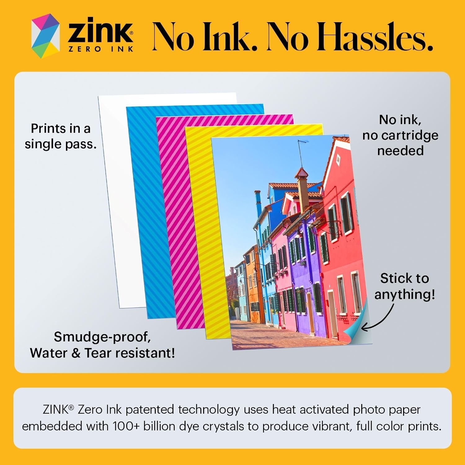 image:imageKodak Smile 2in1 Digital Instant Print Camera amp Photo Printer Gift Bundle Case Zink 2x3 Sticky Back Photo Paper 20pk Album Sticker Sets Sticker Frames Hanging Frames Markers BlackFuchsia