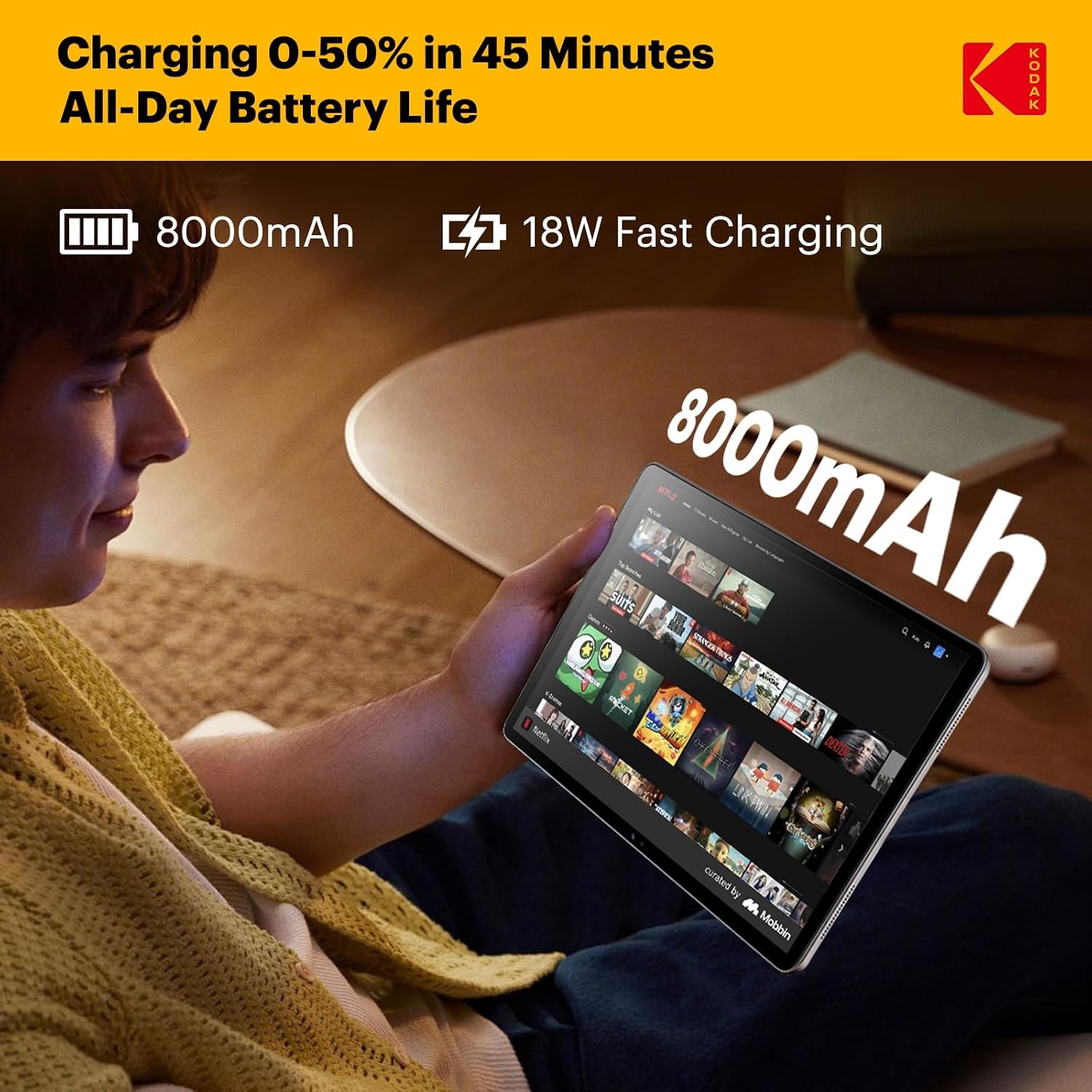 image:imageKodak Tablet K12 12 FHD 128GB Android Tablet OctaCore 2000 1200 FHD Display 1234456