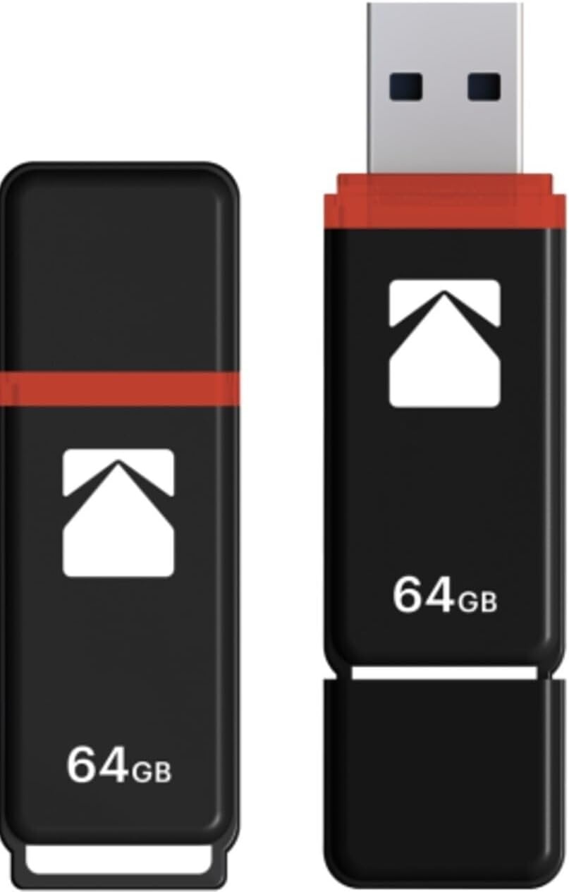 image:imageKodak USB20 K100 32GB USB Flash Drive 50PackRed