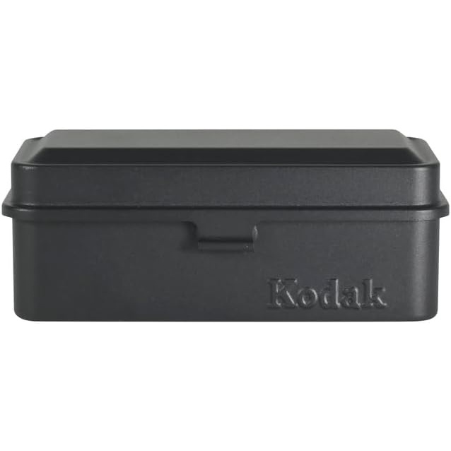 image:imageKODAK 120135 Film Case for 8 Rolls of 120 Films 10 Rolls of 35mm Films Retro Steel Case to Sort amp Safeguard Film Olive Film is not IncludedBlack