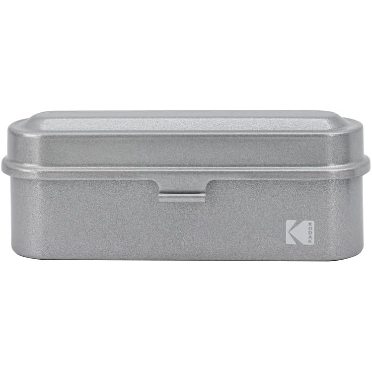 image:imageKODAK Film Case for 5 Rolls of 35mm Films Compact Retro Steel Case to Sort and Safeguard Film Rolls Film is not Included RedSilver