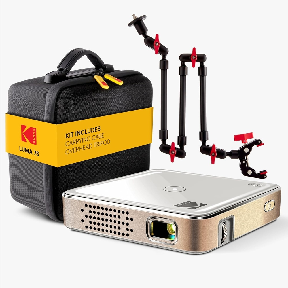 image:imageKODAK Luma 75 Kit 3 Pocket Projector Art Projector for Tracing BlackWhite