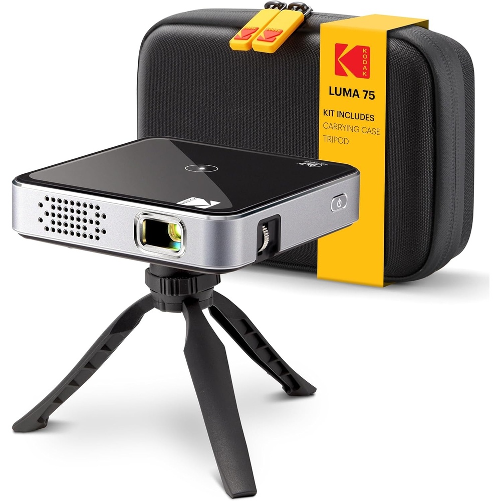 image:imageKODAK Luma 75 Mini Projector Portable Projector Battery Powered Black