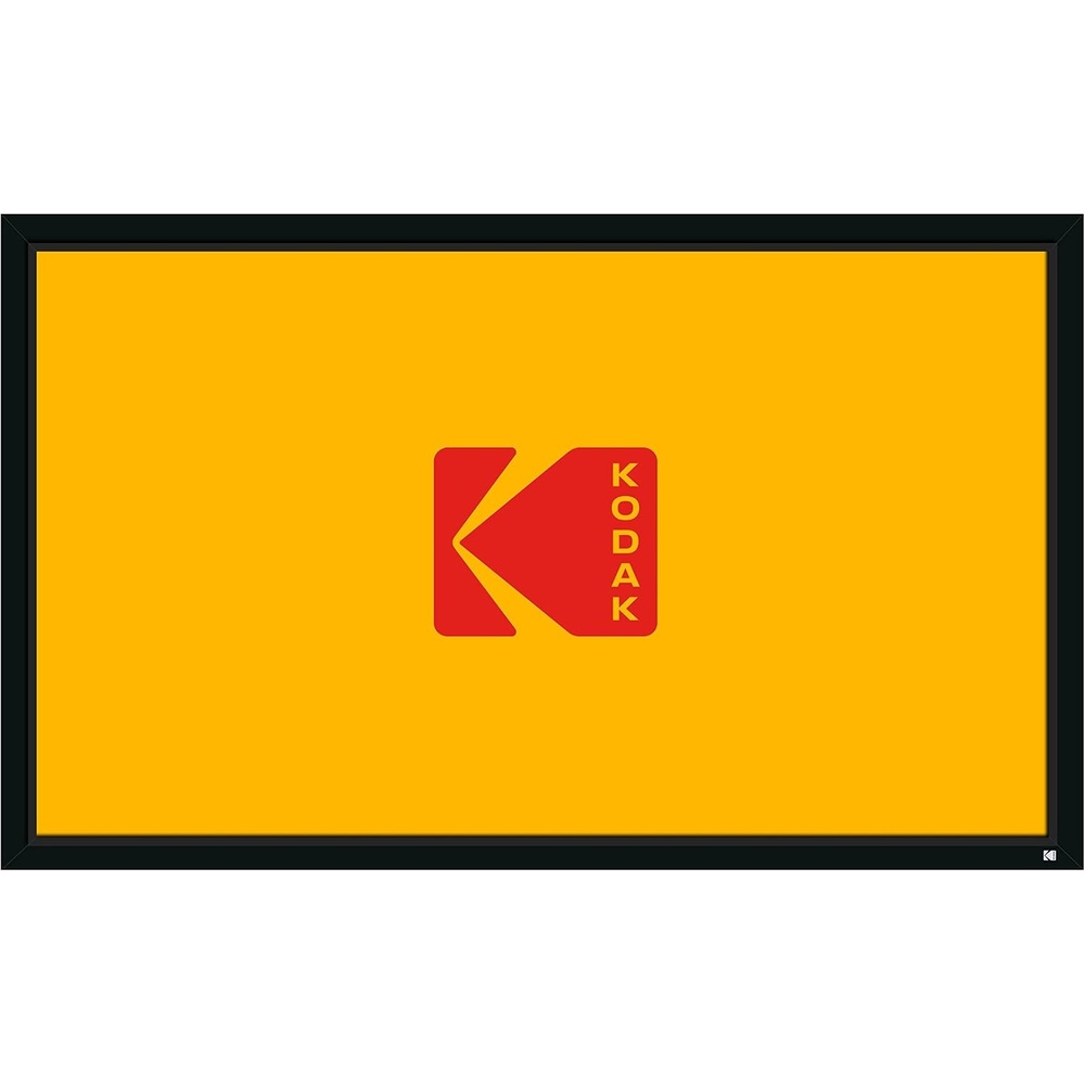 image:imageKODAK Projector Screen 100Inch Fixed Frame 4K 169 White