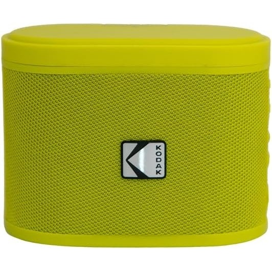 image:imageKODAK SOUNDBRIX Small Speaker Bluetooth Speaker with 360HD Sound and Robust Bass Yellow Mini Speakers IP64 Water Resistant Portable Speakers for Shower Room Car Trip Ideal Gift for Men Women
