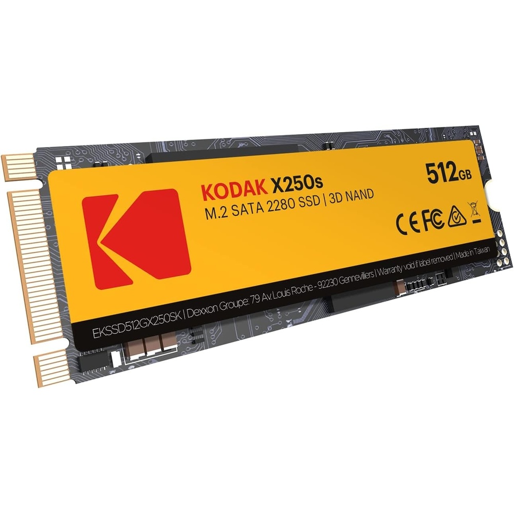 image:imageKODAK SSD M2 SATA X250 Solid State Drive 512GB