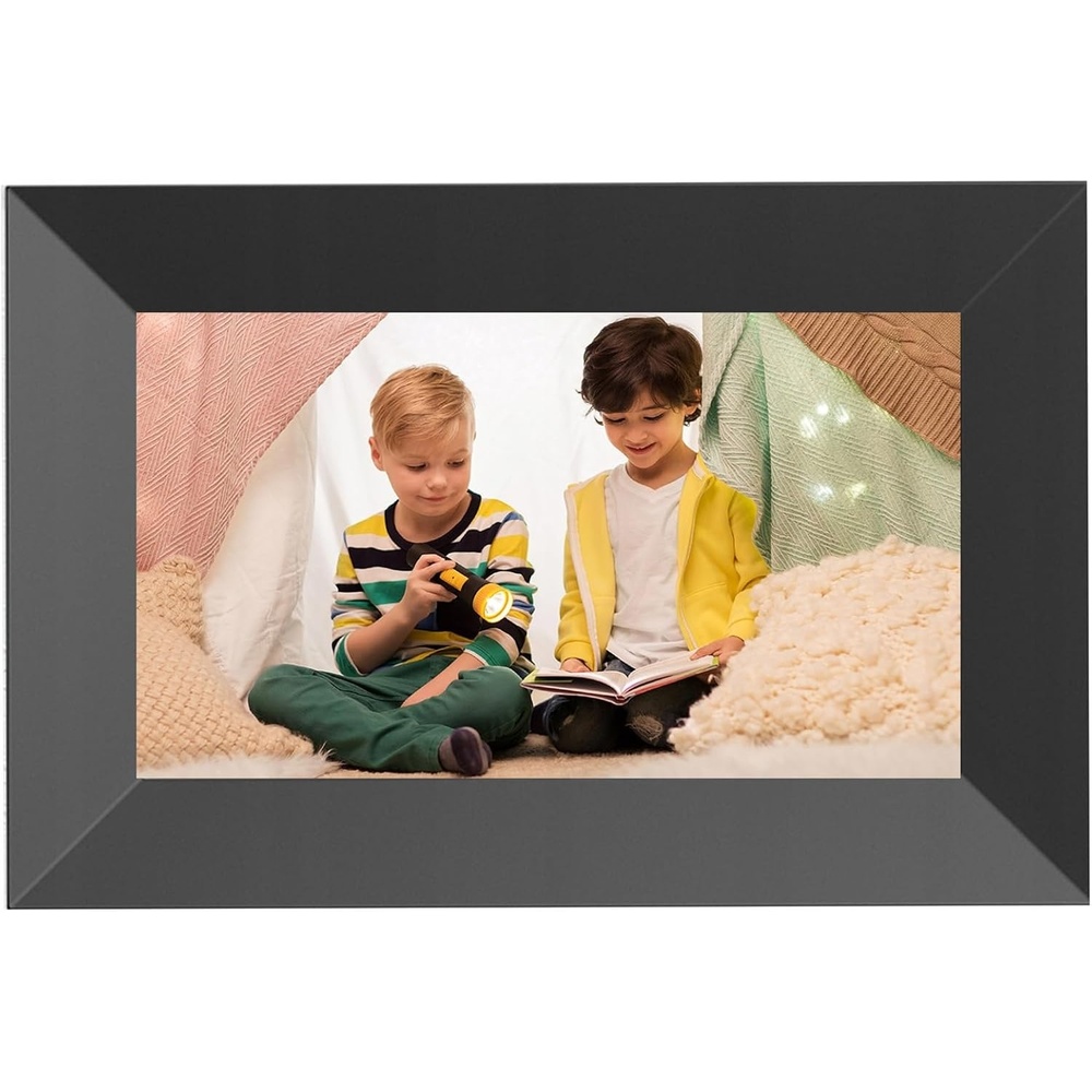 image:imageKodak 7 Inch Black Digital Picture Frame 32GB Storage AutoRotate Instant Photo amp Video Sharing Perfect for Family Photos Remote Uploads Digital Display Easy Setup