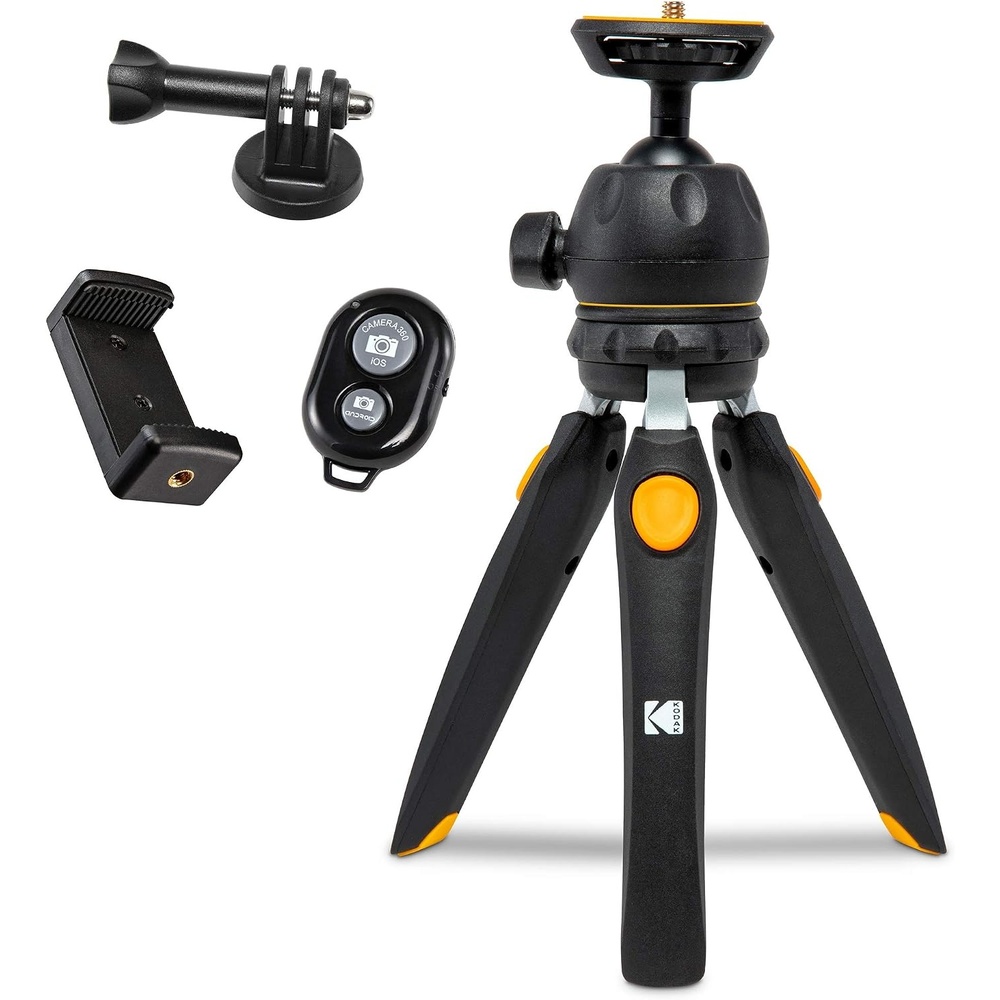 image:imageKodak PhotoGear Mini Phone Tripod Bluetooth Remote Tabletop
